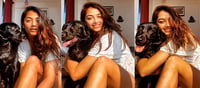Bhagyashri Borse Radiates Sunshine and Simplicity in Adorable Pet Moments